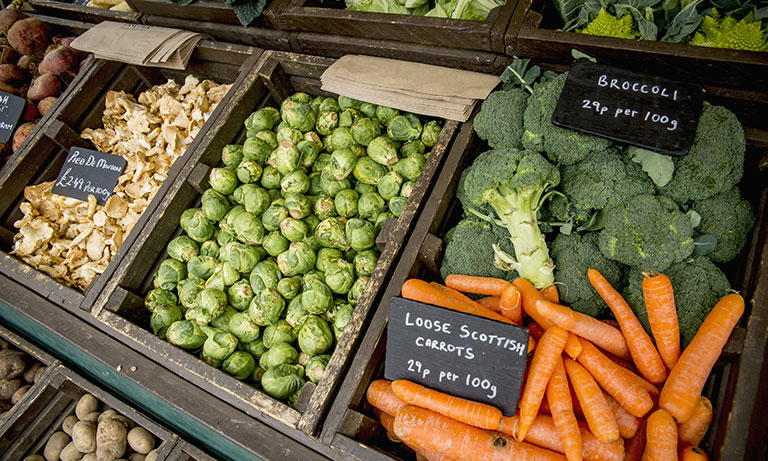 Local shops and craft stores